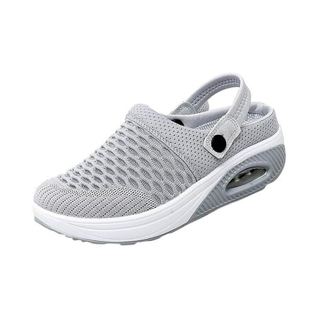 

Sandals for Women Sandals Clearance Women s Shoes Low-top Casual Flying Woven Socks Lightweight Lazy Walking Shoes Flying Woven Slippers