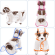 thumbnail image 5 of FloreceBien 2 Piezas Chubasquero para Perros, Ropa Impermeable Transparente para Mascotas, Chaqueta de Lluvia con Capucha, Poncho de Lluvia para Cachorros de plástico, Ropa Impermeable para Mascotas, 5 of 5