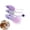 Purple, variant on Cat Mouse Toys 3 Pack with Catnip & Crinkle Sound, Assorted Soft Polyester Fluffy Tail Interactive Kicker Toys for Indoor Kittens Adult Cats, Stress Relief Solo Play for Single Multi-Cat Households