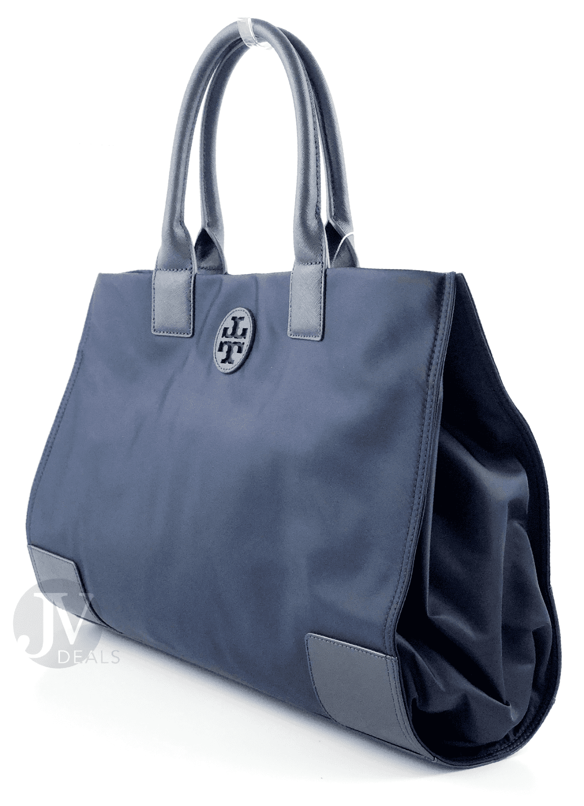 tory burch navy ella tote