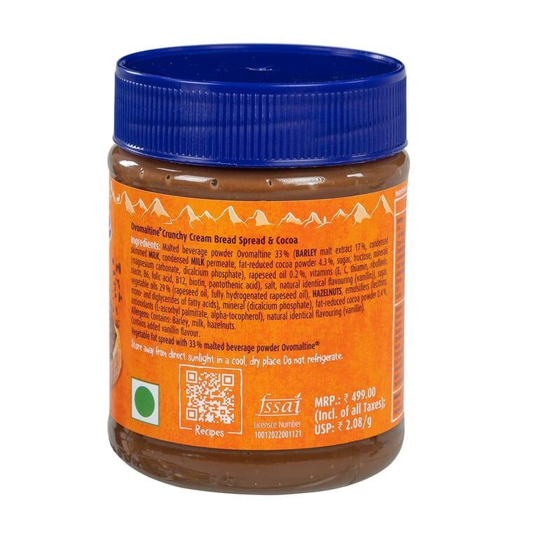 Ovomaltine Crunchy Chocolate Spread (400g)