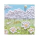 thumbnail image 1 of Nota adhesiva Pintura al óleo pintada a mano Notas adhesivas lindas Escritura brillante Notas adhesivas divertidas rasgables Notas postits para pared Flor rosa, 1 of 1
