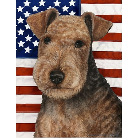 Lakeland Terrier - Best of Breed  Patriotic II Garden (Best Brush For Lakeland Terrier)