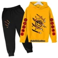 thumbnail image 1 of Sudadera con capucha de Naruto para niños, sudaderas con capucha para niños, Avatar, Kakashi, Harajuku, Top informal, otoño, primavera, conjuntos de Jersey para niños con cuello redondo, 1 of 1