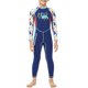 thumbnail image 1 of Niños con traje de baño de una pieza dinosaurio traje de baño chicas con traje de snorkel juego de snorkel regalos niño neopreno surf de neopreno traje de baño M 2mm seitruly OD003647-02, 1 of 7