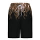 thumbnail image 5 of Pantalones Cortos para Hombre Cintura Elástica con Bolsillos, Forro de Impresión de Moda Casual para la Playa, Al Aire Libre Y el Uso Diario, 5 of 6