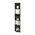 thumbnail image 5 of Furinno Econ 5-Tier Zigzag Corner Shelf Bookcase, Bookshelf, Espresso/Black, 5 of 6