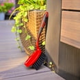 thumbnail image 5 of Libman Heavy Duty Scrub Brush with Scraper Edge, Red & Black, Short Handle, 5 of 9