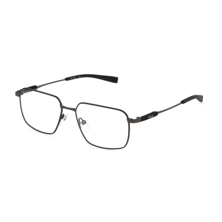 Fila eyeglasses VFI534 MAN 53/16/145 0599 NERO SEMILUCIDO C/PARTI BACHELITE/RUTENI