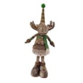thumbnail image 3 of Reno de Navidad, juguete de peluche, estatua de muñeca de pie, escultura colgante de animal relleno para decoración de de dormitorio Colco linda estatuilla, 3 of 8