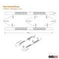 thumbnail image 4 of Running Boards for Ford F-150 2015-2023 Super Crew Nerf Bars Side Step Non-Slip, 4 of 9