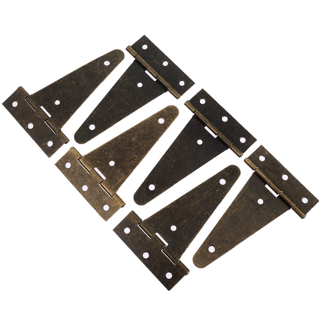 unbranded 6Set Rustic Hinges Green Bronze for Counter Doors 3.9x2.4in