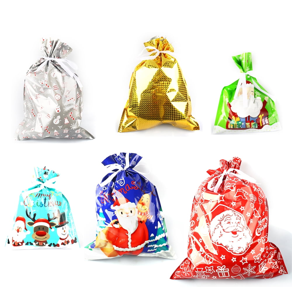 foil xmas bags