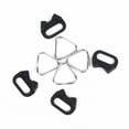 thumbnail image 4 of Lefu 4pcs Triangular Split Rings for Camera Back Belt Strap Buckle Accessories, 4 of 9