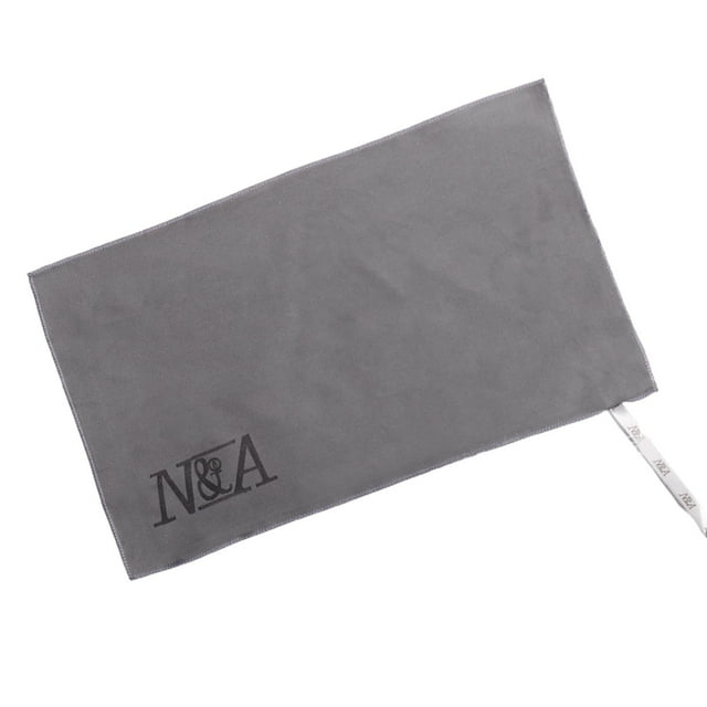 Toalla para taco de billar, suministros duraderos, herramienta de billar, limpiador de accesorios para piscina Gris
