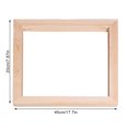 thumbnail image 2 of Cuadros de pared Marco de pintura artística Barras interiores de madera Marco de lienzo artístico para bricolaje, 20x45cm Inevent LF0074-06B, 2 of 6