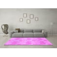 thumbnail image 3 of Ahgly Company Indoor Rectangle Abstract Purple Modern Area Rugs, 5' x 8', 3 of 4