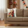 thumbnail image 4 of Oreillers d'Halloween, Housse de Coussin en Lin Imprimée pour Salon, Décoration de queue, 4 of 6