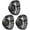 Black Gray-3pcs, variant on Tianle 3 Pack 22mm Watchbands Compatible with Samsung Galaxy Watch 46mm SM-R800 R800/Galaxy Watch 3 45mm R840/Gear S3 Classic and Frontier,Soft Silicone Sport Watch Band for Men Women (GGB, 22mm)