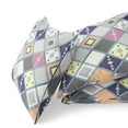 thumbnail image 2 of Quilted Tile Diamonds Indoor/Outdoor Pillow with Removable Cover in Yellow Pink 20x20, 2 of 9