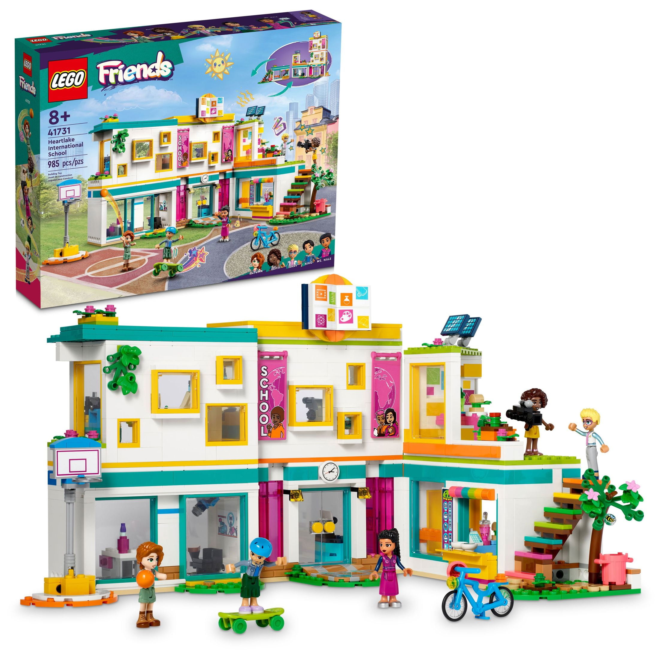 LEGO Friends Sports Center 41744 Building Toy Set for Boys and Girls Ages 8 and up Includes Football Basketball and Tennis Games A Fun Gift for