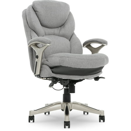 Serta - Works Fabric Executive Chair - Light Gray