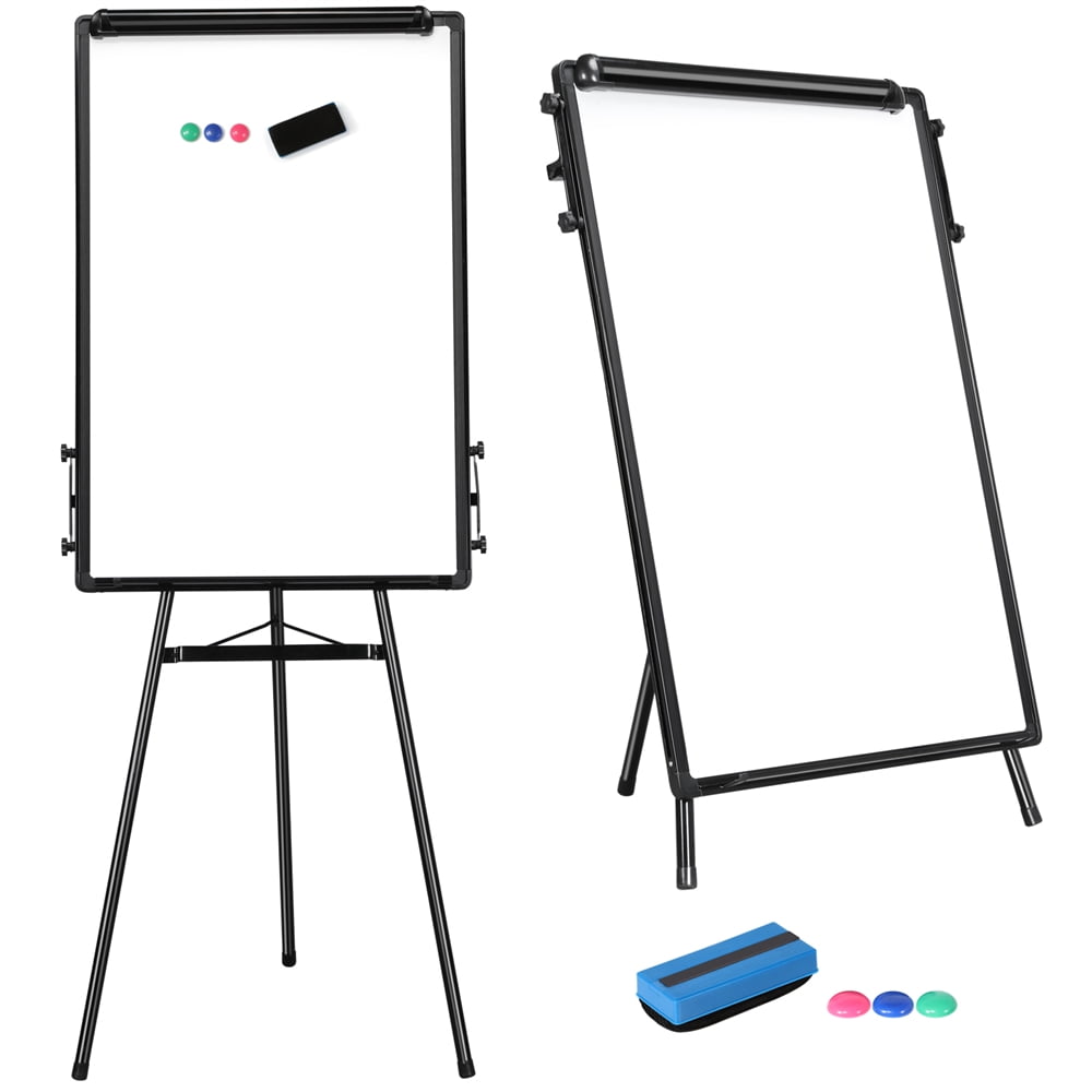 Portable Dry Erase Easel White Board Dry Erase Board Tripod Whiteboard Flipchart Easel