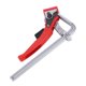 thumbnail image 3 of Abrazaderas De Riel, Fijación Firme Fuerza De Sujeción De 540 Libras Abrazadera De Mesa Con Trinquete Ajuste Fácil Apertura Máxima De 16 Cm Para Trabajar, 3 of 7