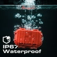 thumbnail image 5 of Seahorse 52 Waterproof Hard Protective Dry Box Case / USA Made / IP67 Waterproof / Perfect EDC Every Day Carry (Yellow), 5 of 7