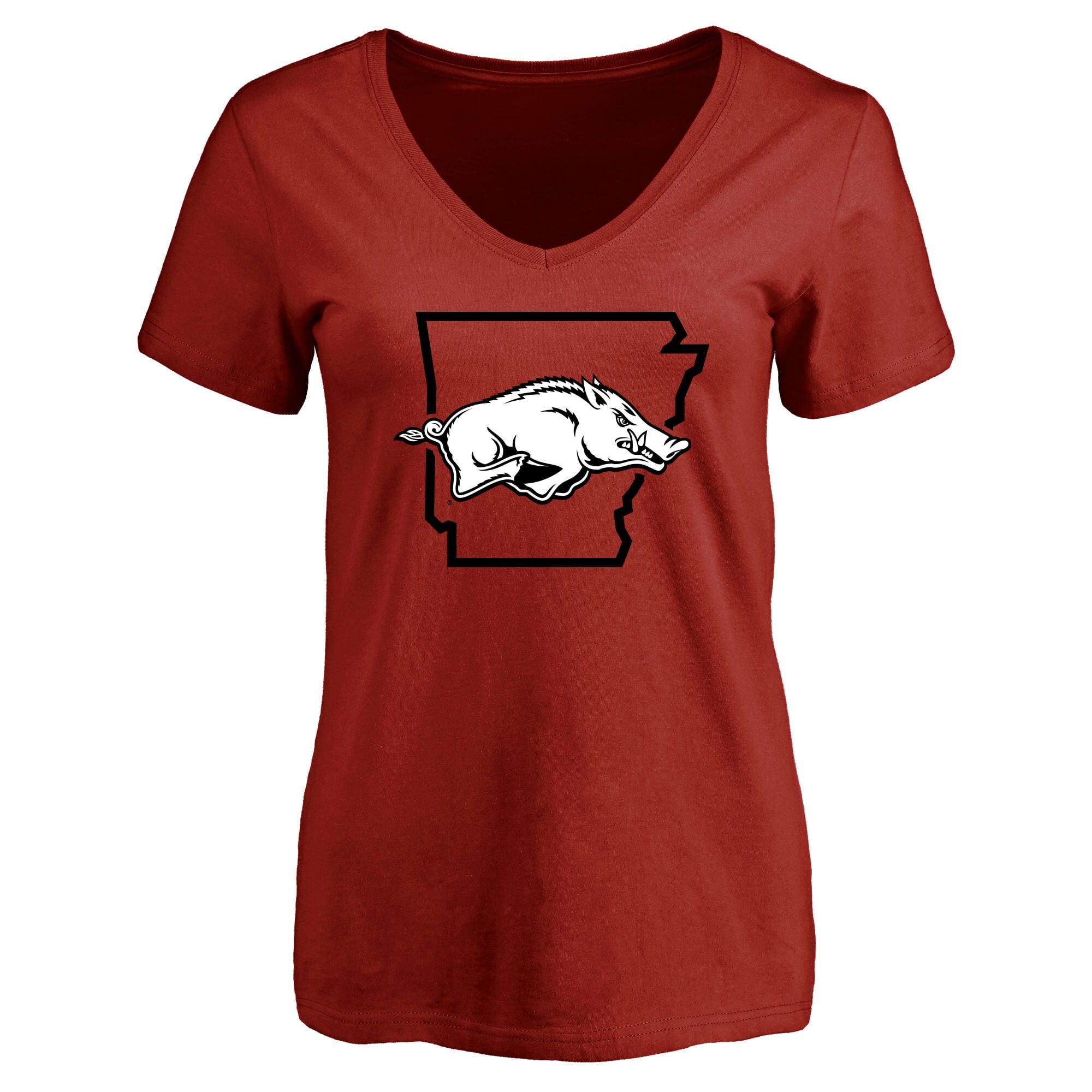 Women's Cardinal Arkansas Razorbacks Tradition State T-Shirt - Walmart.com