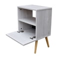 thumbnail image 4 of Buro Mónaco Hogare o Mesa De Noche Blanco Hogare Monaco, 4 of 7