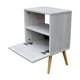 thumbnail image 4 of Buro Mónaco Hogare o Mesa De Noche Blanco Hogare Monaco, 4 of 7