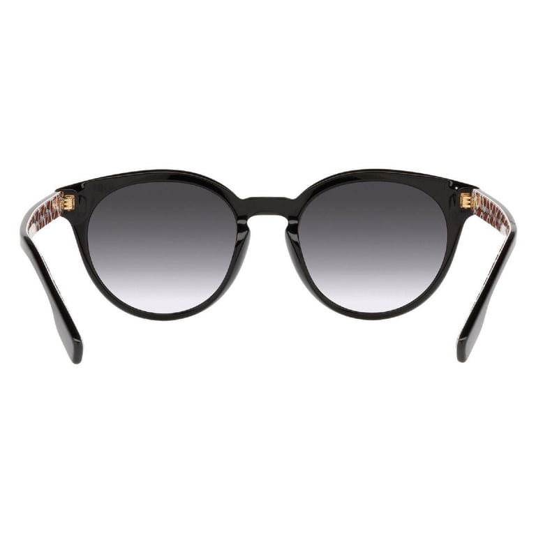 Burberry | Black & Gray Gradient Amelia Phantos Sunglasses Burberry Amelia Grey Gradient Phantos Ladies Sunglasses  main image 4
