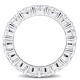 thumbnail image 4 of Everly Women's Created Moissanite Sterling Silver Ring, 4 of 8