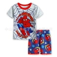 thumbnail image 1 of Spiderman Marvel Superhero Pijamas Niños Niños pequeños Conjunto de ropa de moda Pijamas para niños Pijamas para niños Pijamas para bebés 2-7Y3T (95CM) zhangmengya CONDUJO, 1 of 2