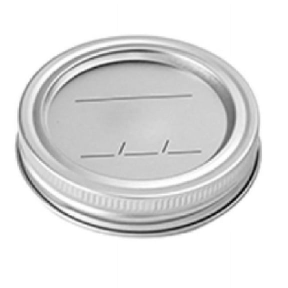 Homepointe X100372 Canning Jar Lids & Bands, Wide Mouth, 12-Pk. - Quantity 1
