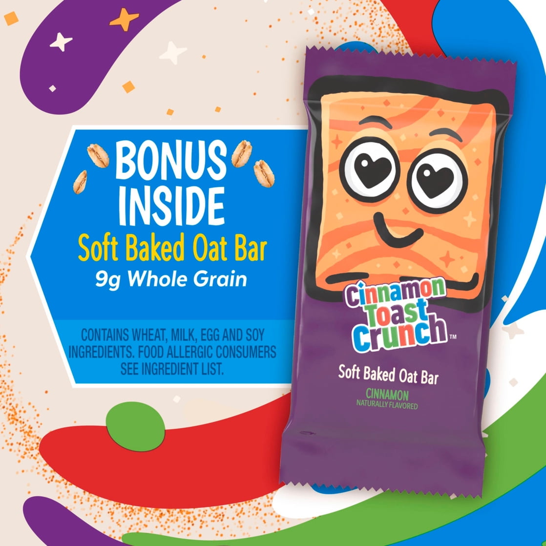 Cinnamon Toast Crunch Cereal Treat Bars, Bonus Pack, 17 Bars, 14.5 oz