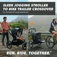 thumbnail image 2 of Baby Jogger city prix jogger x bike trailer, Ambition Black, 2 of 8