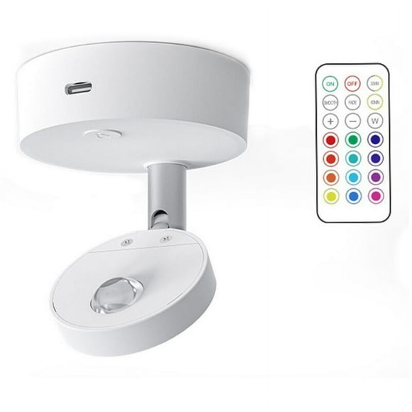 LED Spotlight Wireless Remote Control Closet RGB Spotlights Spotlights for Bedroom Wine Cellar Decorative Lights