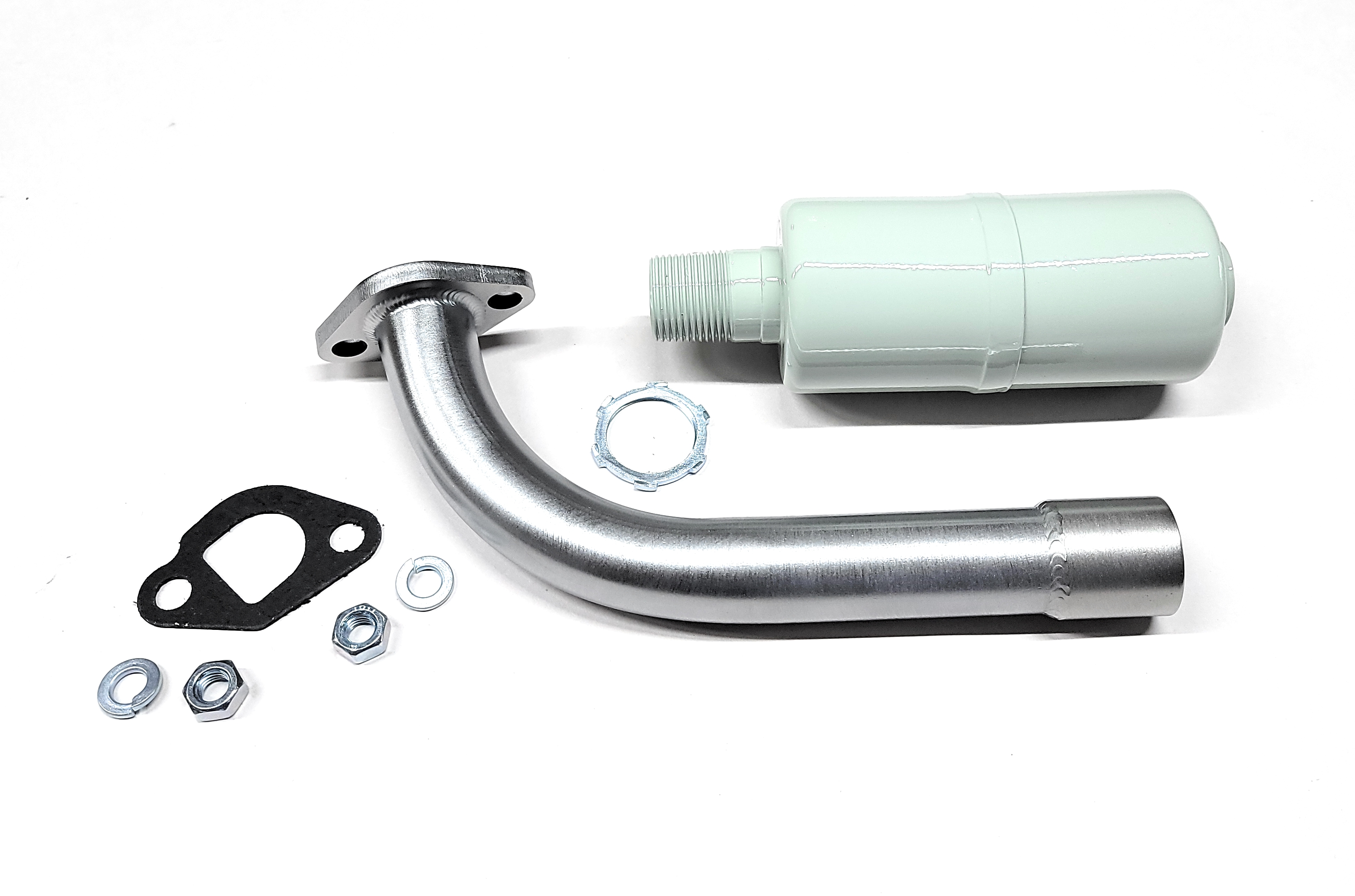 Exhaust Pipe with 3/4 thread plus Muffler for Predator 212cc Hemi or