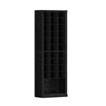 thumbnail image 2 of Hzuaneri 11-Tier Shoe Storage Cabinet, Wooden Shoe Rack with 30 Cubbies, Tall Freestanding Shoe Organizer for 30-33 Pairs, Easy Assembly Shoe Cabinet for Closet, Entryway, Living Room, Black, 2 of 9
