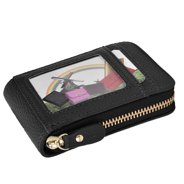 Bolso Para Tarjetas, Tarjetero, Monedero Ligero De PU Para Compras Para Mujeres Para Negocios Para Hombres Para Viajes En Casa