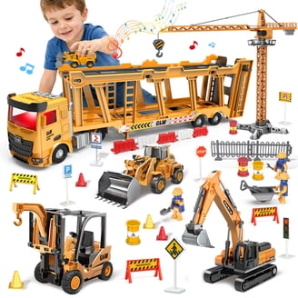 New-Ray, Kubota Construction Vehicle with 1:43 Kenwood Dump Truck