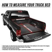 Auto Drive Soft Roll up Truck Bed Tonneau Cover Fits 09-18 Dodge Ram 1500 6.5Ft Bed