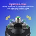 thumbnail image 4 of Yeacher Mini Stage Light E27 Base Black 5-LED RGBW Self-Running Sound-Activated, 4 of 6