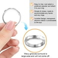 thumbnail image 2 of Ring Sizers for Loose Rings Ring Guards for Loose Rings Fit Any Rings, Invisible Ring Size Adjuster Never Sliding Off and Spinning (12 pcs), 2 of 5