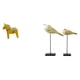 thumbnail image 1 of Adorno sueco coleccionable, figura de caballo Dalecarliano, escultura de animales y estatuas de pájaros de madera, figuras de animales, esculturas mod, 1 of 8