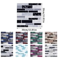thumbnail image 3 of Mosaics Creative 3D Tile Stickers Simulation Decoration DIY Floor Plane Wall Stickers Bright Film (I), 3 of 6