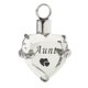 thumbnail image 2 of Colgante de cristal amor corazón cremación joyería ceniza Zulema Colgante conmemorativo para mascotas, 2 of 8