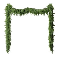 Real Touch Garland Christmas Decorations,Thick and Lush, Soft Bendable Christmas Garland, Lifelike Cedar Garland, Christmas Garland for Mantle,Christmas Greenery Christmas Tree Garland Decorations